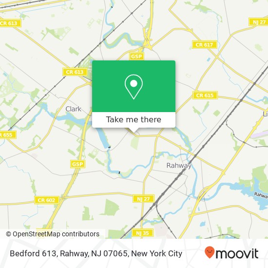 Bedford 613, Rahway, NJ 07065 map