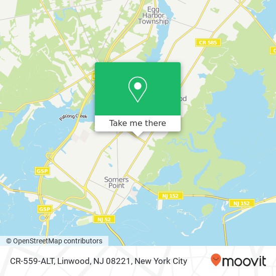 CR-559-ALT, Linwood, NJ 08221 map