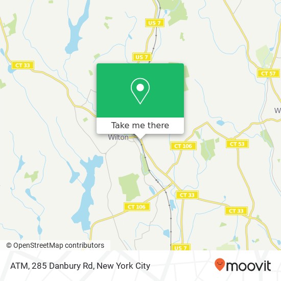 ATM, 285 Danbury Rd map