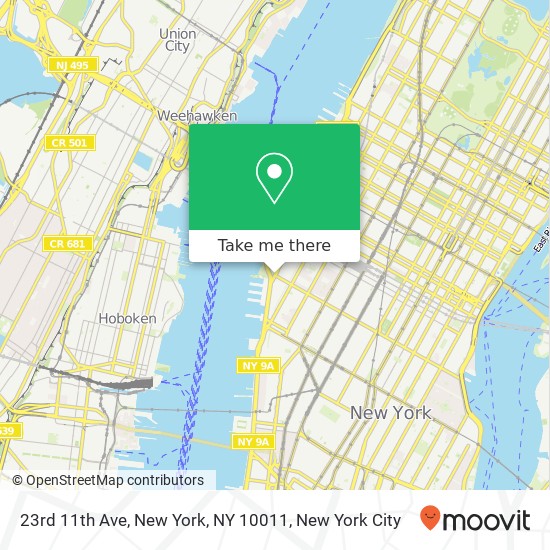 23rd 11th Ave, New York, NY 10011 map