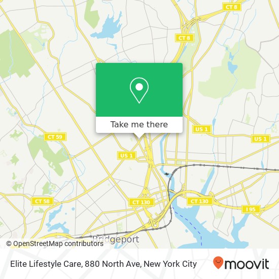 Elite Lifestyle Care, 880 North Ave map