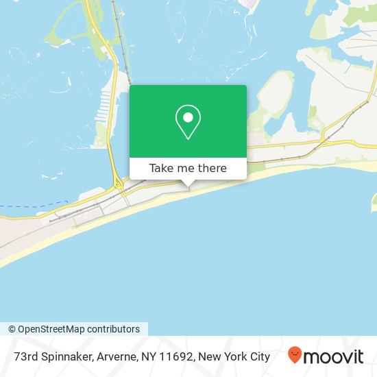 Mapa de 73rd Spinnaker, Arverne, NY 11692