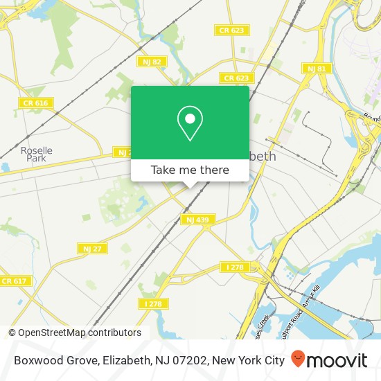 Boxwood Grove, Elizabeth, NJ 07202 map