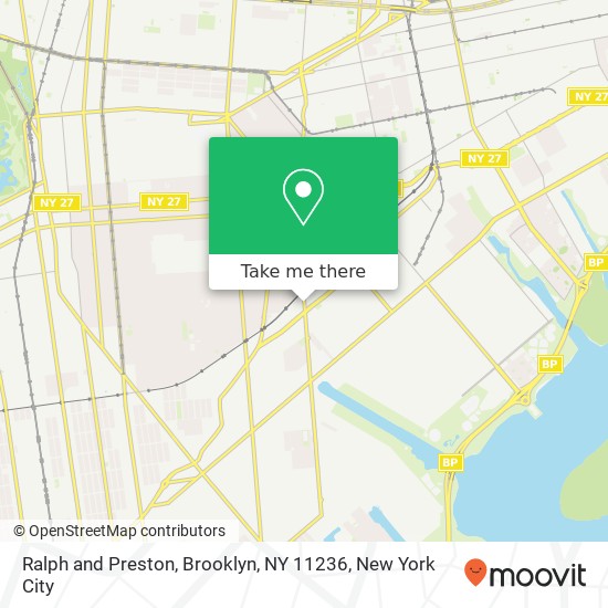 Ralph and Preston, Brooklyn, NY 11236 map