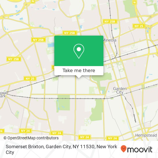Somerset Brixton, Garden City, NY 11530 map