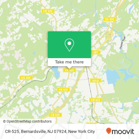 CR-525, Bernardsville, NJ 07924 map