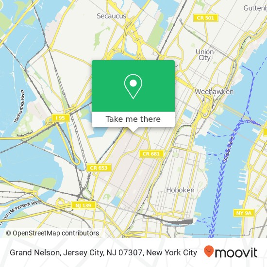 Grand Nelson, Jersey City, NJ 07307 map