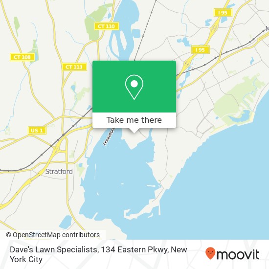 Dave's Lawn Specialists, 134 Eastern Pkwy map