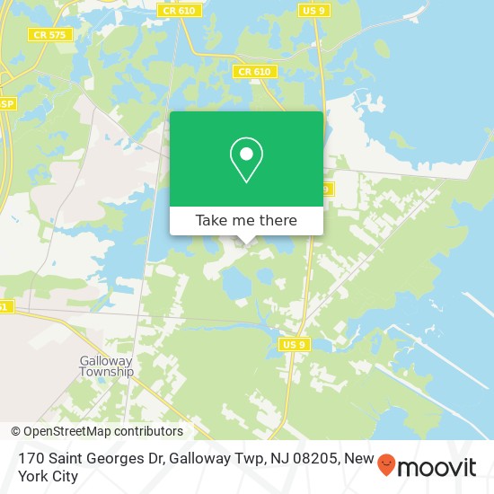170 Saint Georges Dr, Galloway Twp, NJ 08205 map
