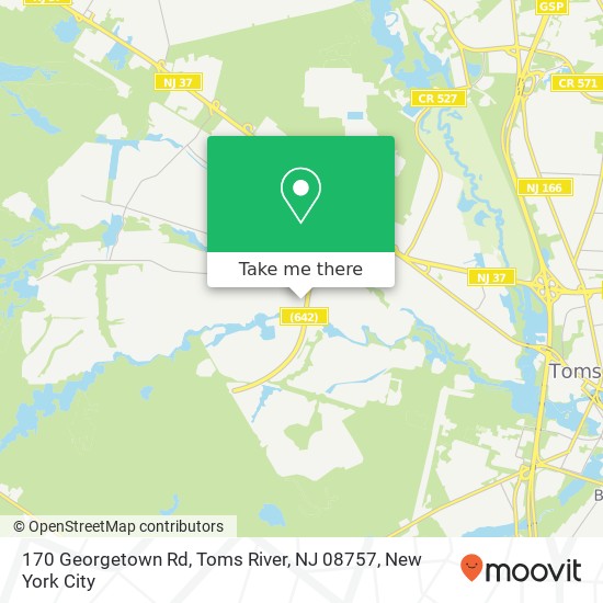 170 Georgetown Rd, Toms River, NJ 08757 map