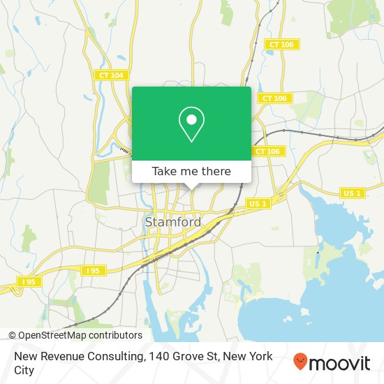 Mapa de New Revenue Consulting, 140 Grove St