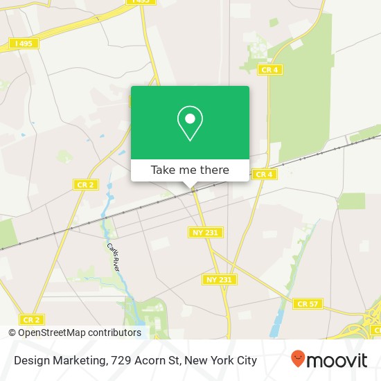 Design Marketing, 729 Acorn St map