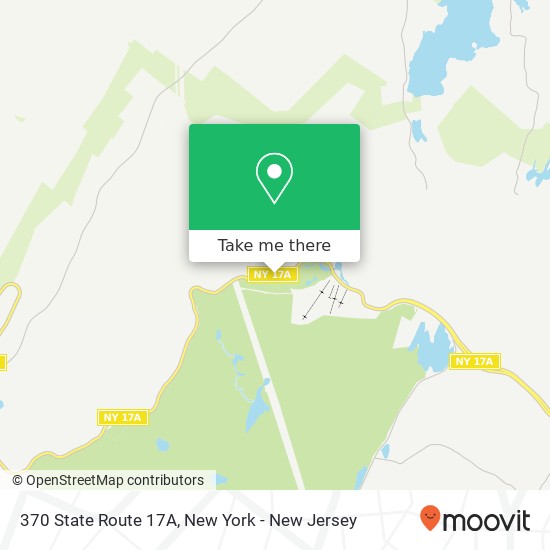 370 State Route 17A, Tuxedo Park, NY 10987 map