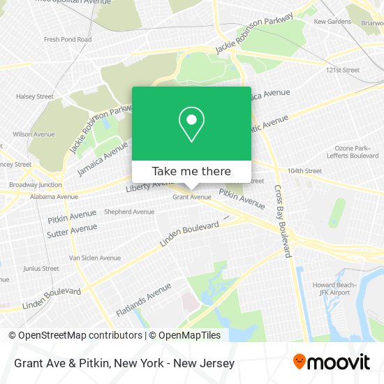 Mapa de Grant Ave & Pitkin