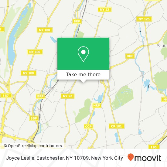 Joyce Leslie, Eastchester, NY 10709 map