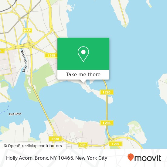 Mapa de Holly Acorn, Bronx, NY 10465