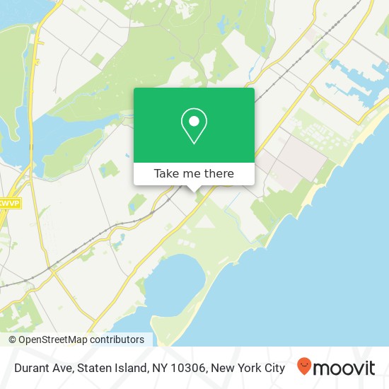 Durant Ave, Staten Island, NY 10306 map