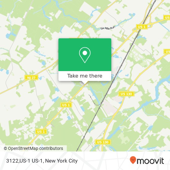 Mapa de 3122,US-1 US-1, North Brunswick, NJ 08902