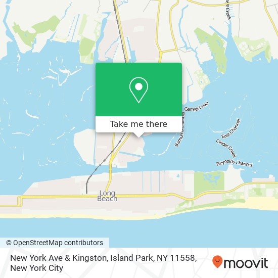 New York Ave & Kingston, Island Park, NY 11558 map