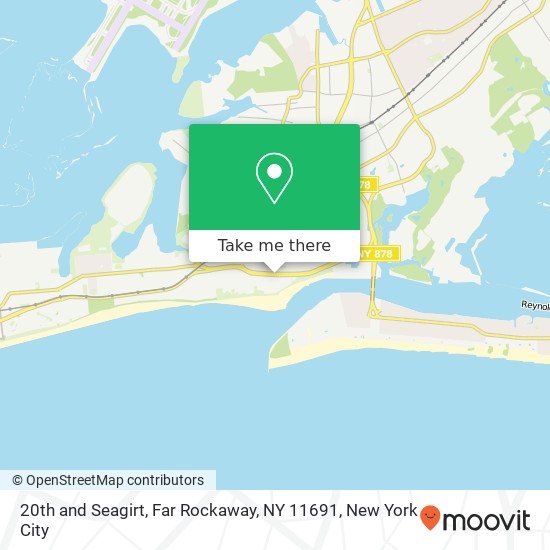 20th and Seagirt, Far Rockaway, NY 11691 map