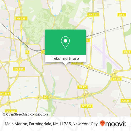 Mapa de Main Marion, Farmingdale, NY 11735