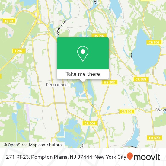 271 RT-23, Pompton Plains, NJ 07444 map