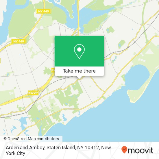 Arden and Amboy, Staten Island, NY 10312 map