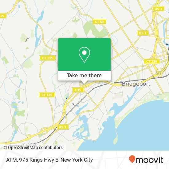 Mapa de ATM, 975 Kings Hwy E