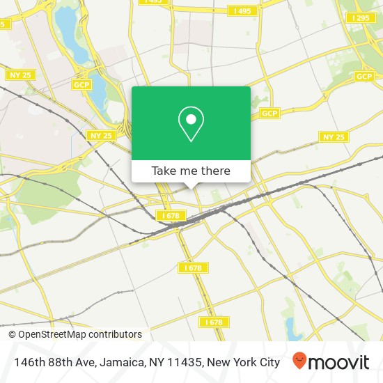 Mapa de 146th 88th Ave, Jamaica, NY 11435