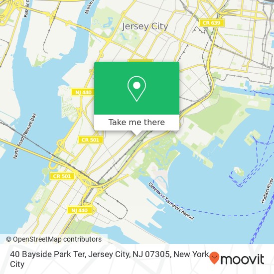 40 Bayside Park Ter, Jersey City, NJ 07305 map