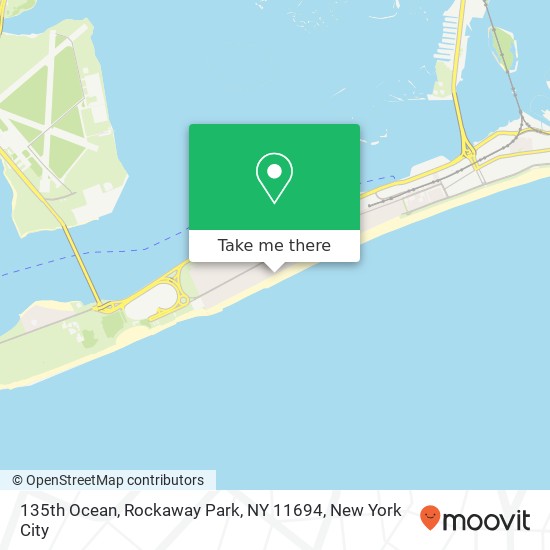 135th Ocean, Rockaway Park, NY 11694 map