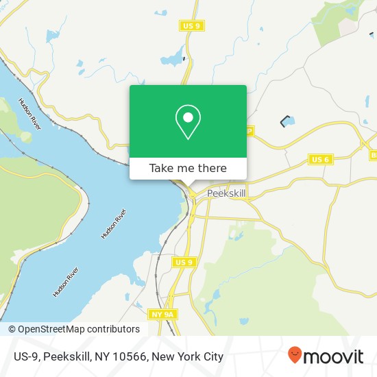 US-9, Peekskill, NY 10566 map