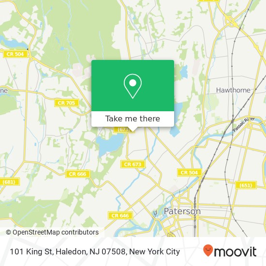 101 King St, Haledon, NJ 07508 map