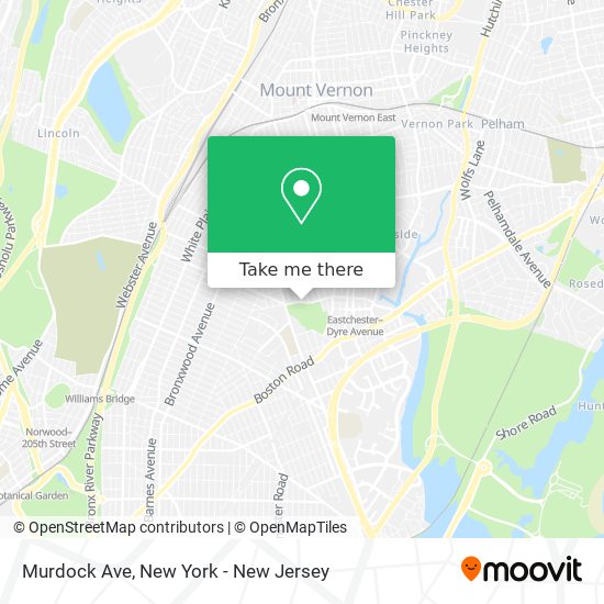 Murdock Ave map