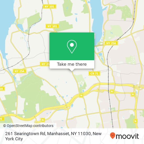 261 Searingtown Rd, Manhasset, NY 11030 map