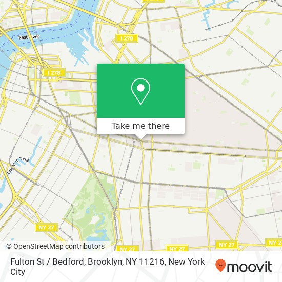 Fulton St / Bedford, Brooklyn, NY 11216 map