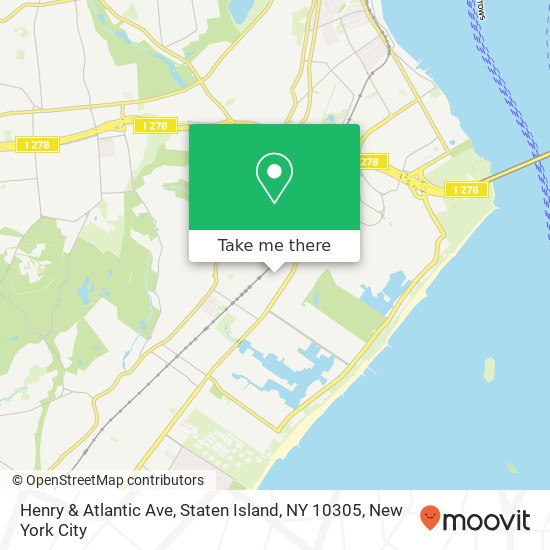 Henry & Atlantic Ave, Staten Island, NY 10305 map