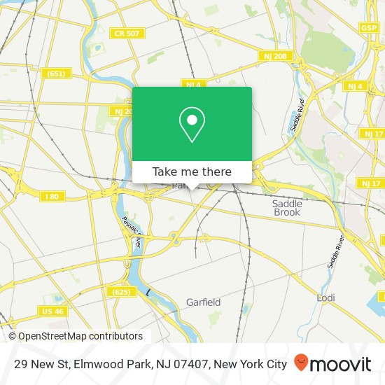 29 New St, Elmwood Park, NJ 07407 map