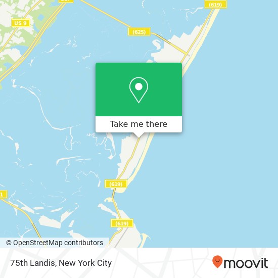 Mapa de 75th Landis, Sea Isle City, NJ 08243