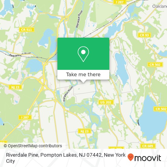 Riverdale Pine, Pompton Lakes, NJ 07442 map