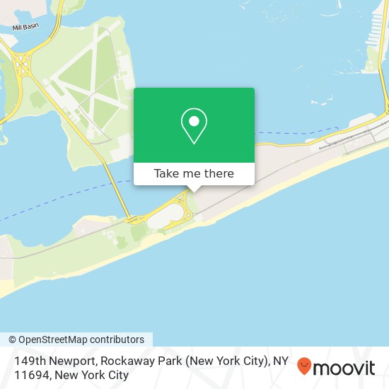 149th Newport, Rockaway Park (New York City), NY 11694 map