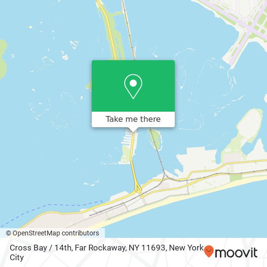 Cross Bay / 14th, Far Rockaway, NY 11693 map