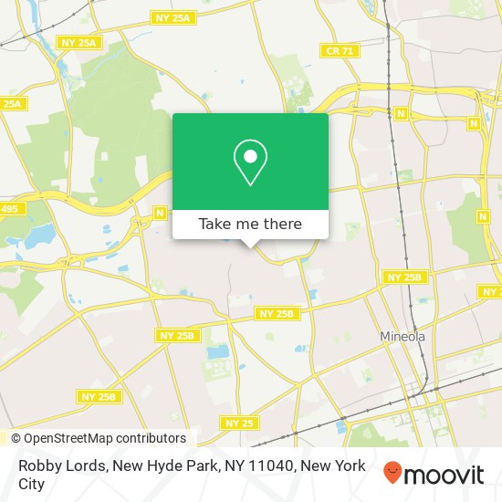 Robby Lords, New Hyde Park, NY 11040 map