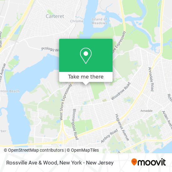 Mapa de Rossville Ave & Wood