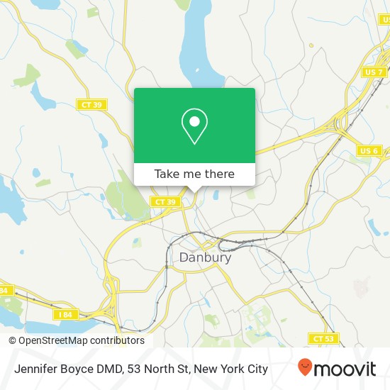 Jennifer Boyce DMD, 53 North St map