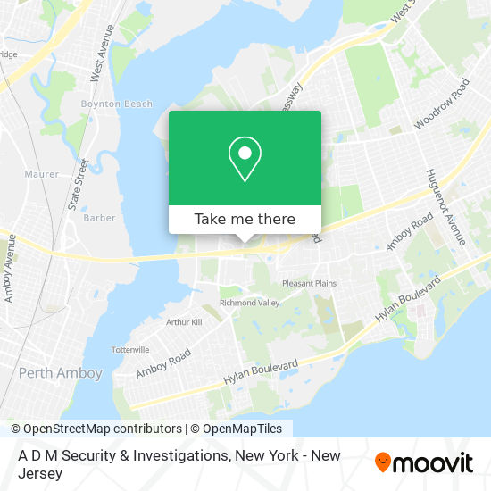 Mapa de A D M Security & Investigations