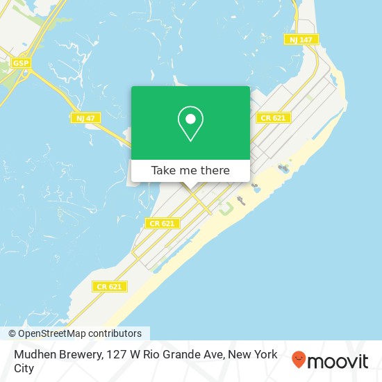 Mapa de Mudhen Brewery, 127 W Rio Grande Ave