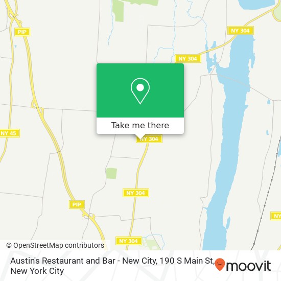 Austin's Restaurant and Bar - New City, 190 S Main St map