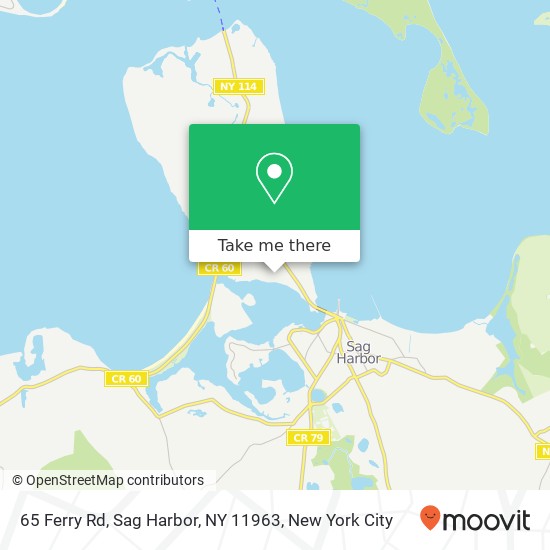 65 Ferry Rd, Sag Harbor, NY 11963 map