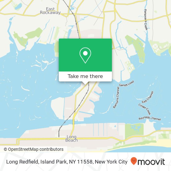 Long Redfield, Island Park, NY 11558 map